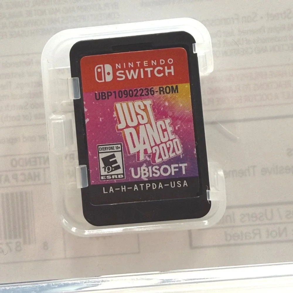 Just Dance 2020 Nintendo Switch Game Ubisoft HAC-P-ATPDA Original Case